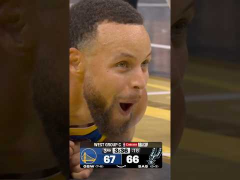 Steph is even amazed at himself 😂
