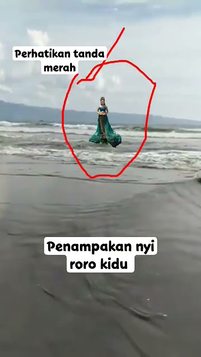 penampakan nyi roro kidul di pantai pelabuhan ratu #mahesa #song@Mahesa Allvlog