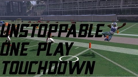 ONE PLAY TOUCHDOWN! UNSTOPPABLE BEST PLAY IN MADDEN! | Madden 17 Glitch Play