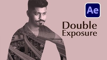 DOUBLE EXPOSURE | After Effects 2020 | After Effects Tutorial | Apphotography