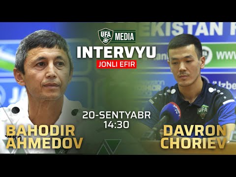 Bahodir Ahmedov va Davron Choriyev ishtrokida intervyu | Jonli efir