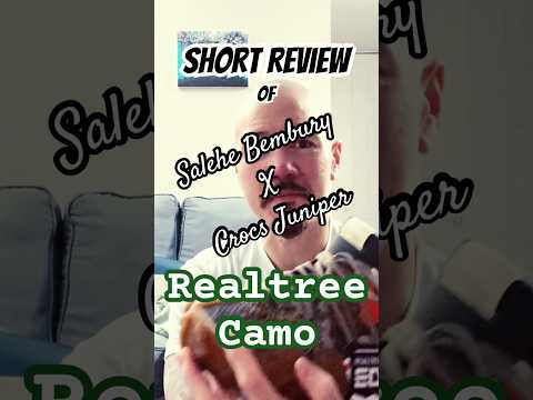 SHORT REVIEW Salehe Bembury X Crocs Juniper Real Tree Camo Sneakers Crocs Salehebembury