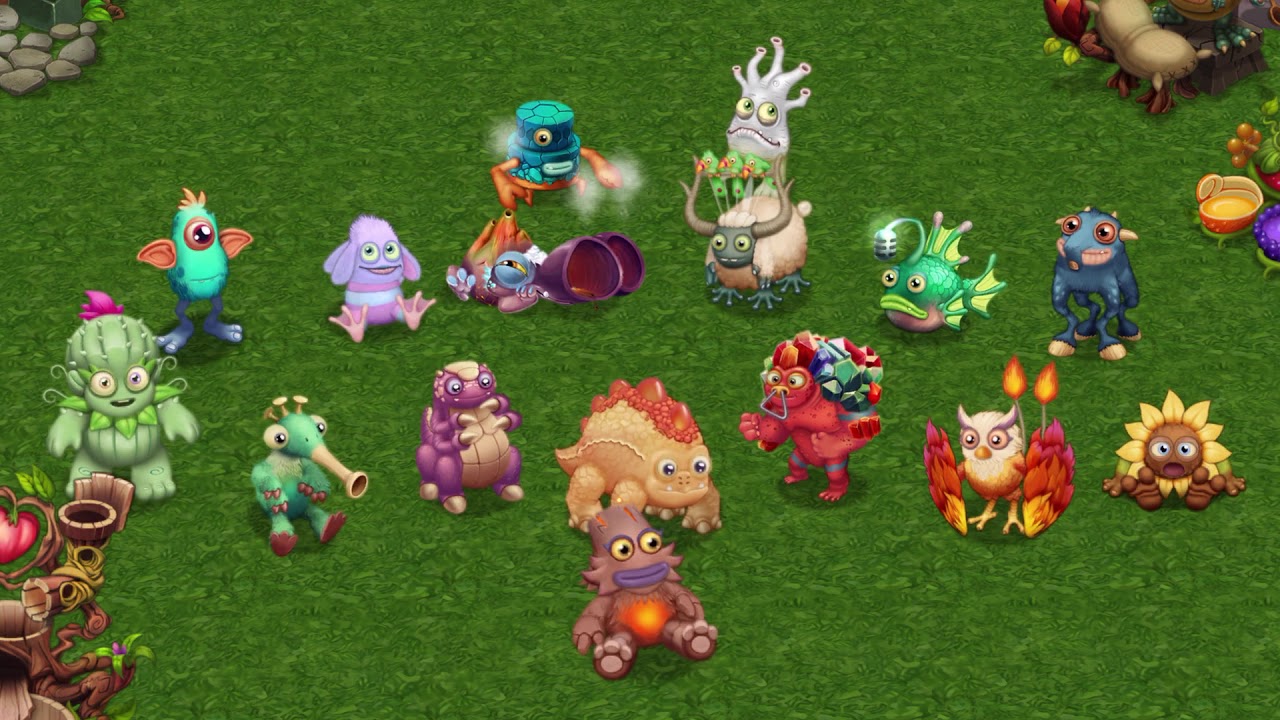 Остров огненного оазиса. Остров Оазис my singing Monsters. Огненный Оазис my singing Monsters монстры. Singing Monsters Огненный. My singing Monsters Dawn of Fire монстры.