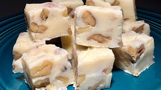 Maple Walnut Fudge