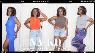NA-KD SPRING TRY ON HAUL | CUTE SPRING/SUMMER PIECES | BEST AFFORDABLE SUSTAINABLE CLOTHING BRAND