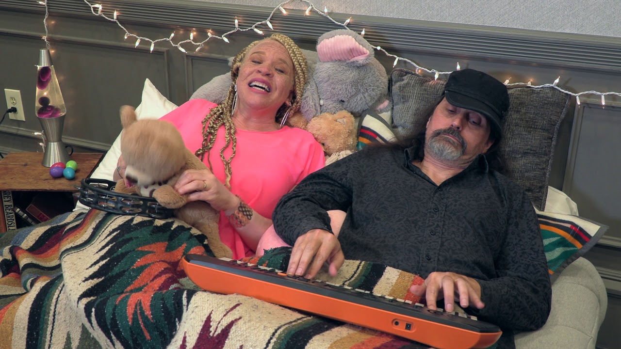 LaRhonda & Mark Steele perform "This Little Light/Three Little Birds" in bed | 