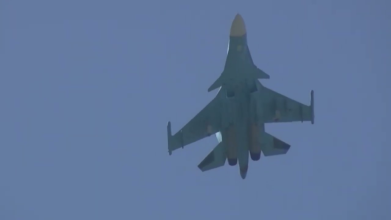 Russian Su-34 combat action in Ukraine