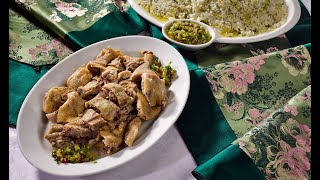 Китайский Новый Год - Курица И Рис С Зеленым Луком И Имбирем