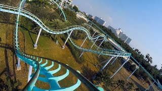 รถไฟเหาะสลาลม Slalom Coaster POV - สวนสนุกพัทยาปาร์ค Pattaya Park