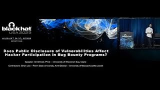 Does Public Disclosure of Vulnerabilities Affect Hacker Participation in Bug Bounty Programs?