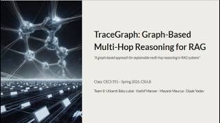 TraceGraph: Graph-Based Multi-Hop Reasoning for RAG