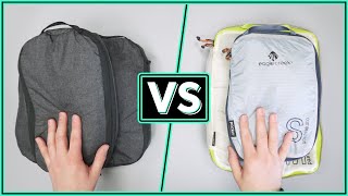 Peak Design Packing Cubes Vs Eagle Creek Specter Tech Compression Cubes Comparison