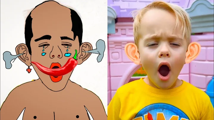 Chris and mom build inflatable playhouse for children meme drawing video | vlad and Niki new drawing