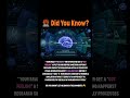 DYK? 😱😱😱Your brain processes visual data 15 milliseconds before you are consciously aware of it.