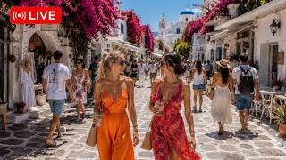 🔴 LIVE Walking Tour Greece 🇬🇷 | Mediterranean Beauty, Ocean Views & Relaxing Sounds screenshot 4