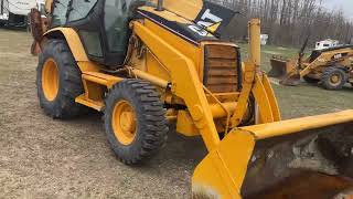 2002 Caterpillar 420D Backhoe | Online Auction on Repocast.com