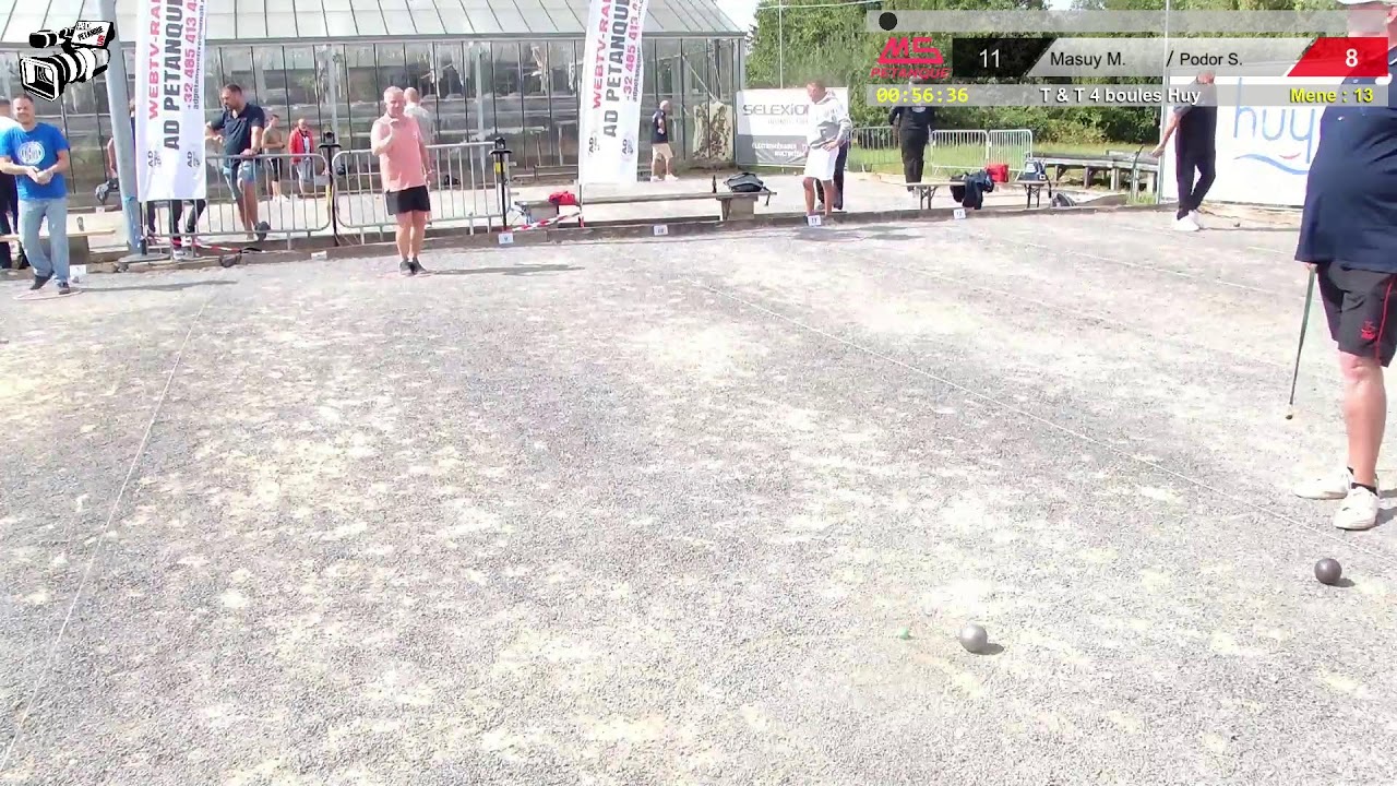 Miniature : Pétanque 2025: T & T 4 boules PC Huy, 2ème partie