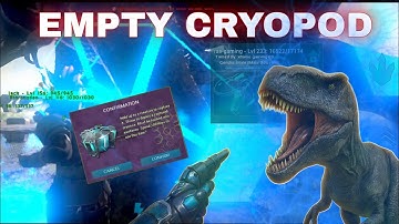 How to use empty cryopod in ark ultimate mobile edition