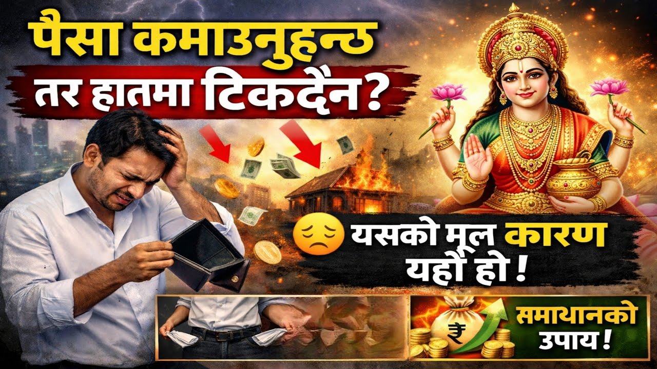 कमाइ हुन्छ तर बचत हुँदैन? जीवन बदल्ने सत्य कुरा l laxmi mata 