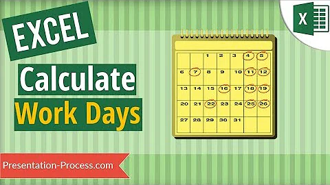 How to Calculate Work Days in Excel (Exclude Holidays & Weekends)