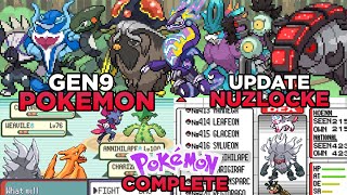 NEW UPDATED Pokemon GBA Rom with Gen 9 Pokemon, Following Pokenon, 6 Regis, Randomizer Mode!