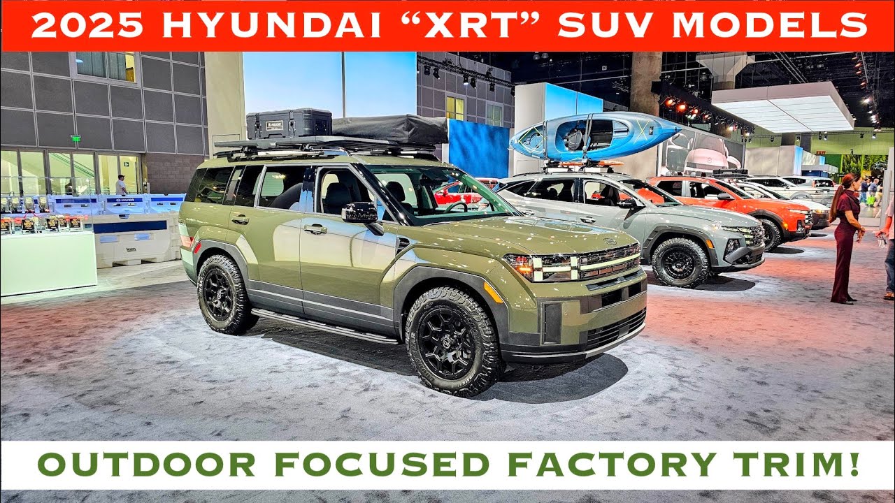 2025 Hyundai XRT SUV Line - Quick Look at the Off-Road / Out Door ...