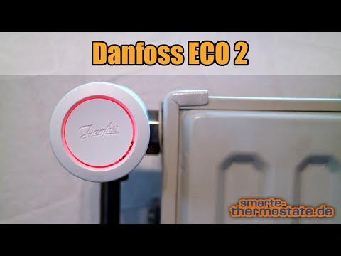 Smart Home Thermostat Heizkörperregler Danfoss ECO 2: Heizkörperthermostat Bluetooth statt Wlan