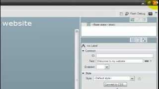 Building a simple website using Adobe Flex 3.5 (Part : 1 of 3)