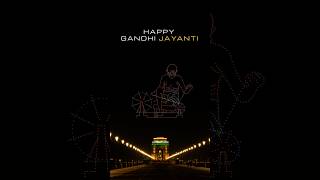 Honoring Gandhi’s vision, we light up the skies for unity and progress. #DroneShows #BotLabDynamics