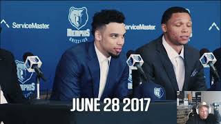 Dillon Brooks Got Emotional Watching His Grizzlies Tribute Video (REACTION!!!!)