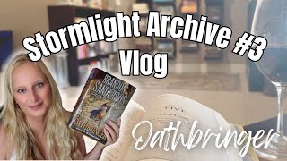 Reading Stormlight Archive for the First Time 🌟 Oathbringer Reading Vlog