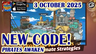 🎁 NEW CODE Pirates Awaken 2 Giftcodes \& How to Redeem Codes 3 October 2025  - Mobile Game (Android)