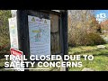 Part of Portland's Riverside Trail closed indefinitely due to safety and waste concerns