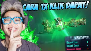 GILA!!! BELI SENJATA SHOTGUN BATU EMERALD KUAT BANGET!!! 1 HIT MATI, KILL 22 AUTO 100% BOOYAH!!!