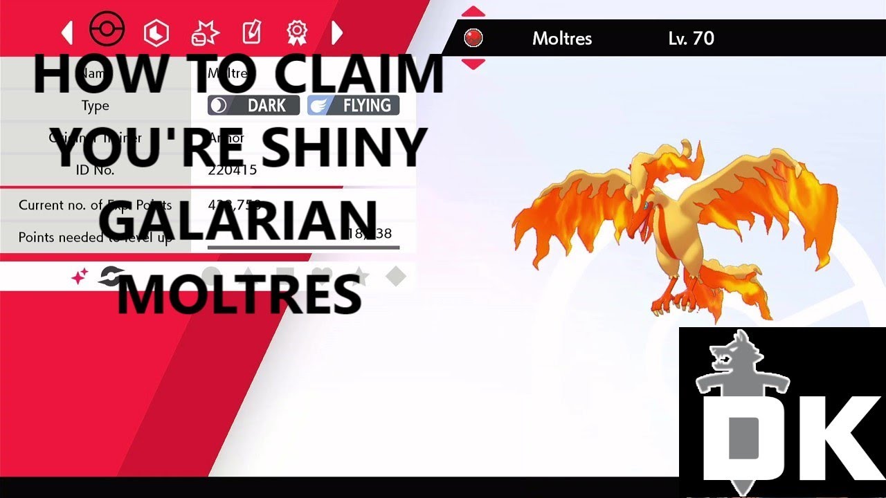 Part 3: Shiny Galarian Moltres Giveaway (END)