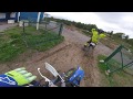 Driving Enduro on the MX track in Munka Ljungby, Stencrossarna 2/3