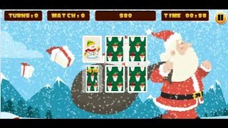 Christmas memory cards game score 1700 screenshot 4