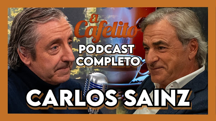 JOSEP PEDREROL'S COFFEE #9 | CARLOS SAINZ | FULL PODCAST