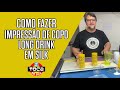 Como Fazer Impressão de Copo Long Drink em Silk bem fácil (Passo a Passo)