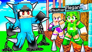 EVIL OMZ vs Security House in Minecraft With My Crazy Fan Girls!