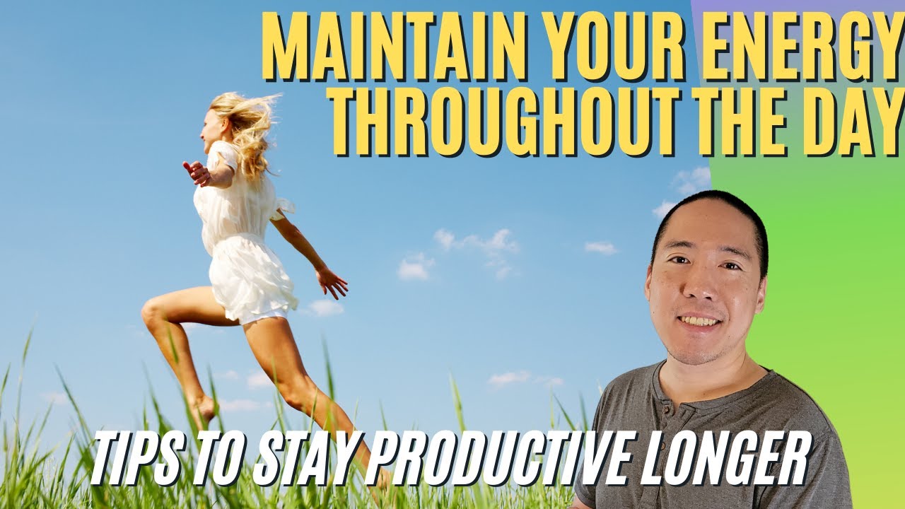 Maintain Your ENERGY Throughout The Day || Tips To Stay Focused Longer ...