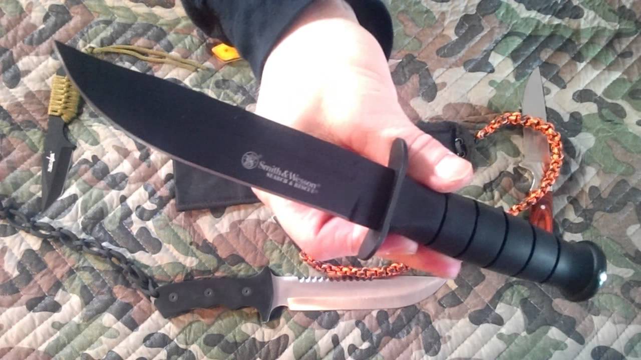 Smith & Wesson Search & Rescue Fixed Blade Tactical Knife