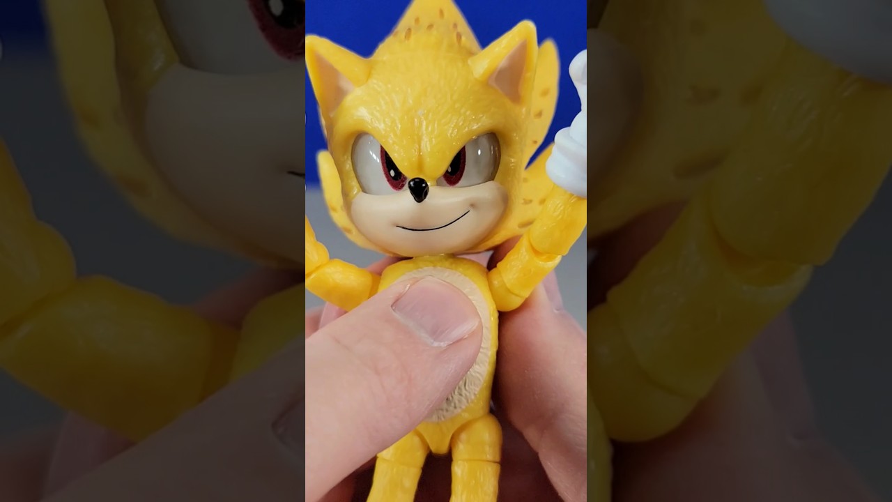 Sonic The Hedgehog 3 Super Sonic Spider-Man