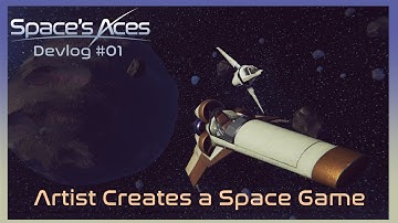 Artist Makes a Spaceship Fighter Game (Overview) - Space
