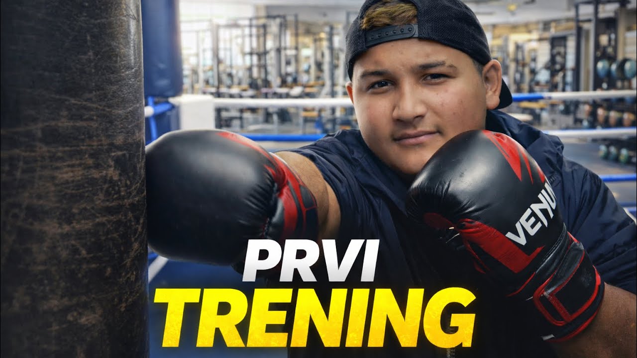 GEDŽA NA DIJETI 😱 SPREMA SE ZA BOKS MEC 