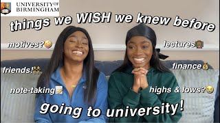 THINGS WE WISH WE KNEW BEFORE GOING TO UNIVERSITY!! | Jessie & Jessica