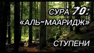 СУРА 70: АЛЬ-МААРИДЖ | beautiful Quran recitation of Surah Al-Ma'aarej | سوره ۷۰: عرش اعلی (المعارج)
