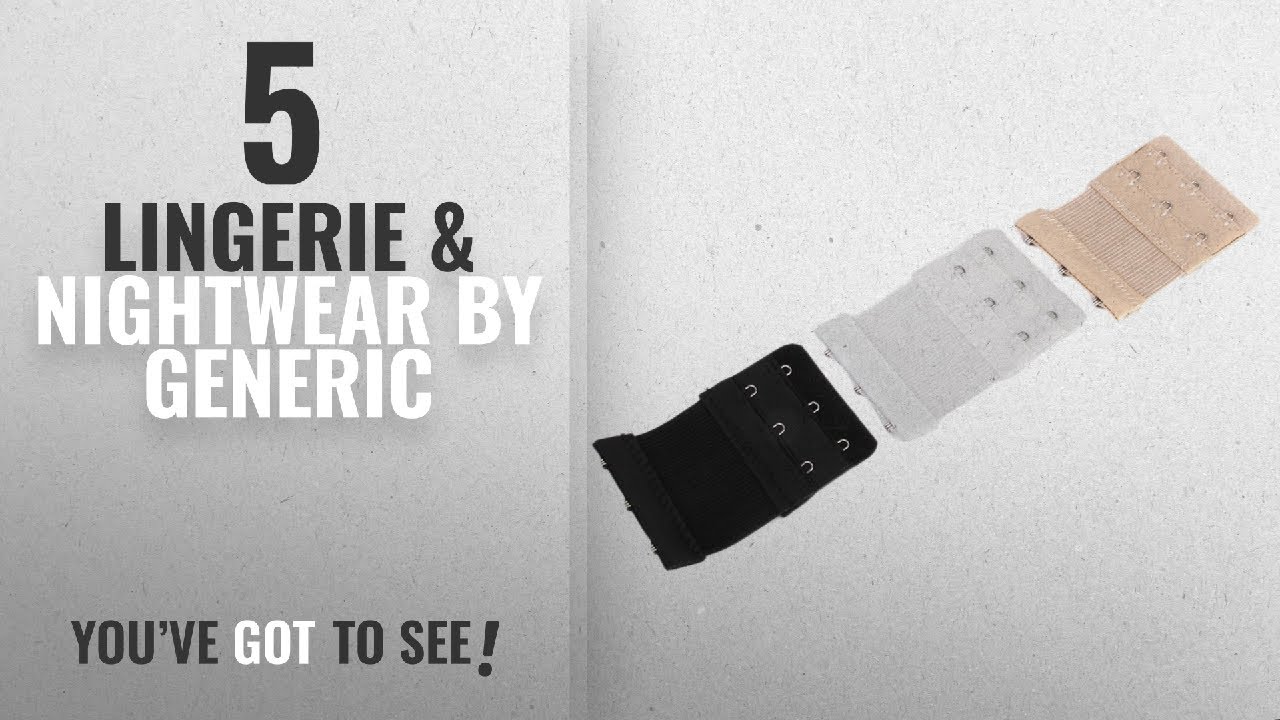 Top 10 Generic Lingerie & Nightwear [2018]: Generic Women's Polyester & Steel Bra