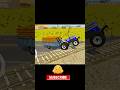 🤔🤔Kya ye railway track paar kr skta hu mai es tractor se #indiantractor3d #gaming #vlog #shortfeed