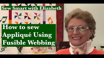 How to Sew Applique Using Fusible Webbing (Handy Hint 04)